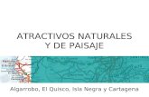 ATRACTIVOS NATURALES Y DE PAISAJE Algarrobo, El Quisco, Isla Negra y Cartagena.