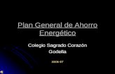 Plan General de Ahorro Energético Colegio Sagrado Corazón Godella 2006-07.