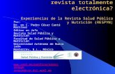 ¿Qué significa para el editor iberoamericano una revista totalmente electrónica? Experiencias de la Revista Salud Pública y Nutrición (RESPYN) Por: Dr.