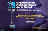 2004 Organización Panamericana de la Salud.... Estrategia de Cooperación Técnica Intensificada OPS/OMS 2004-2008 NICARAGUA DR. PATRICIO ROJAS LARA REPRESENTANTE.