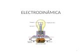 ELECTRODINÁMICA 1. La electrodinámica es la parte de la Física que estudia los efectos de las cargas eléctricas en movimiento, es decir, de la corriente.