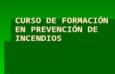 CURSO DE FORMACIÓN EN PREVENCIÓN DE INCENDIOS. INDICE CONCEPTOS BÁSICOS DEL FUEGO. CONCEPTOS BÁSICOS DEL FUEGO. AGENTES EXTINTORES. AGENTES EXTINTORES.
