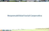 Responsabilidad Social Corporativa 1. Introducción La Responsabilidad Social Corporativa de Fred. Olsen, S.A. engloba todas aquellas acciones, medidas.