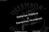 Www.DefensaPublica.org.Ar Banco de Datos1 Defensa Pública y Derechos Humanos.