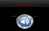 Un formato de archivo de audio es un contenedor multimedia que guarda una grabación de audio (música, voces, etc.). FORMATOS DE AUDIO.