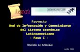 1  Hera Barberini, 400 AC Junio 2005 Proyecto Red de Información y Conocimiento del Sistema Económico Latinoamericano - Fase I - Reunión.