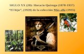 SIGLO XX (20): Horacio Quiroga (1878-1937) El hijo, (1928) de la colección Más allá (1935)