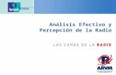 Análisis Efectivo y Percepción de la Radio Bimsa.
