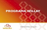 PROGRAMA WILLAY . El programa Willay contribuye a la gobernabilidad democrática en las Regiones de Cajamarca y Cusco, desde una perspectiva.