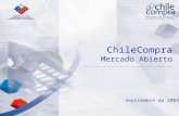 Septiembre de 2004 ChileCompra Mercado Abierto. Antecedentes Iniciativas hacia la Mipyme 1 2 3 Contenidos Participación.