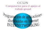 CC52N Computacion para el apoyo al trabajo grupal.