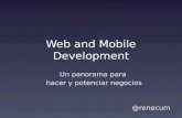 Mobile and web development