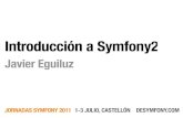 Desymfony 2011 - Introducción a Symfony2