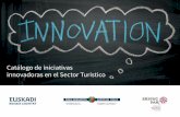 Catálogo de iniciativas innovadoras en el sector turístico