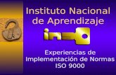Implementación de ISO 9000