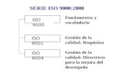 Normas ISO 9000 2000