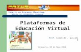 Exposición Profesional Plataformas de Educacion Virtual Fatla modulo 10 29052012