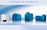 Catálogo de productos. 1.Calderas para Gas de Baja Potencia GB142 84.800 – 198.000 BTU GB142 84.800 – 198.000 BTU Caldera mural de condensación G124X.
