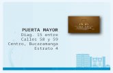 El proyecto PUERTA MAYOR es un conjunto de 3 torres de 21 pisos, 4 apartamentos por piso, ubicado en el sector de alta valorización ya que se encuentra.