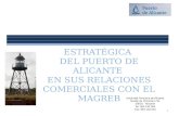 Autoridad Portuaria de Alicante Muelle de Poniente nº11 03001 - Alicante Tel: 965 130 095 Fax: 965 130 034 1.