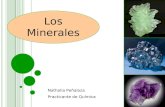 Los Minerales Nathalia Peñaloza Practicante de Química.