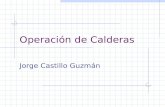 Operación de Calderas Jorge Castillo Guzmán. Generadores de Vapor OBJETIVOS Generar Vapor de Agua a distintas presiones y temperaturas con la mejor.