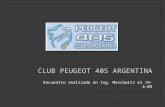 Club Peugeot 405 Argentina