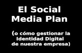 El social media plan v2  (by ksibe)