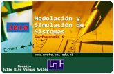 Modelación y Simulación de Sistemas Conferencia 5  LOGO Maestro Julio Rito Vargas Avilés.
