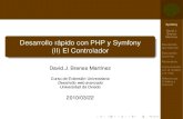 Desarrollo rápido con PHP y Symfony (II): El controlador