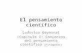 El pensamiento científico Ludovico Geymonat (Capítulo I: Comienzos del pensamiento científico (Pitágoras)