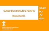 Pastoral Juvenil y Vocacional Diócesis Cádiz y Ceuta  CURSO DE LIDERAZGO JUVENIL Recopilación.