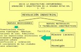 HACIA LA ARQUITECTURA CONTEMPORÁNEA: URBANISMO Y ARQUITECTURA EN LA SEGUNDA MITAD DEL S. XIX NUEVAS NECESIDADES NUEVOS MATERIALES Y TECNOLOGÍAS CONSTRUCTIVAS.