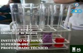 Experiencia Directa Laboratorio de Química INSTITUTO NACIONAL SUPERIOR DEL PROFESORADO TÉCNICO.