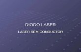 DIODO LASER LASER SEMICONDUCTOR. El primer diodo Laser operacional consistió en un solo cristal de arseniuro de galio (GaAs), impurificado para formar.
