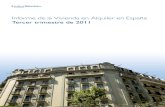 Índice fotocasa -  La vivienda en alquiler en España (3er. Trimestre 2011)