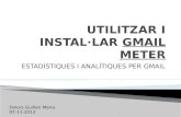 Utilitzar i instal·lar gmail meter