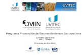 Programa Promoción de Emprendimientos Corporativos ATN/ME-12246-RG BID – FOMIN | Córdoba, abril de 2011 |