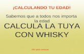 Whisky calculadora