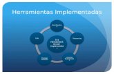 Herramientas Implementadas Ir a Herramientas por implementar BenchmarkingOutsourcing Customer Segmentation Strategic Alliances CRM.