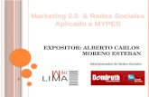 Marketing 2.0  & Redes Sociales aplicado a Mypes