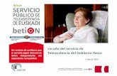 Un año del servicio de Teleasistencia del Gobierno Vasco