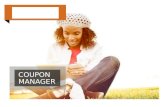 Cupon manager