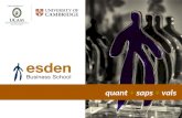 Presentació ESDEN Business School - Catalunya