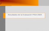 Resultados de la Evaluación PISA 2009. PISA 2009 Objetivo de la Evaluación PISA El Programa para la Evaluación Internacional de Estudiantes (PISA, por.