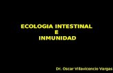 ECOLOGIA INTESTINAL E INMUNIDAD Dr. Oscar Villavicencio Vargas.