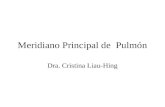 Meridiano Principal de Pulmón Dra. Cristina Liau-Hing.