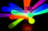 Fluorescencia Fosforescencia Luminiscencia. Luminiscencia.