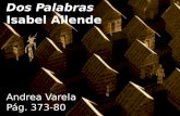 Dos Palabras Isabel Allende Andrea Varela Pág. 373-80.