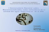 UNIVERSIDAD NACIONAL DE CAJAMARCA Departamento Académico de Ciencias Biológicas Cajamarca, Noviembre 2013 Consuelo Plasencia Marco Sánchez.